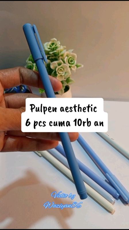 pulpen gel isi 6 pcs #DiskonRacunShopee #RacunShopee #SpillBawaBerkah #pulpen #pulpenviral #pulpenmurah