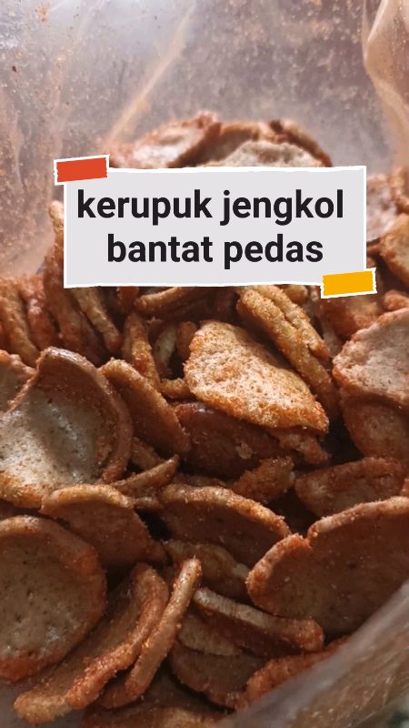 kerupuk jengkol bantat pedas #kerupukjengkolbantat #kerupukjengkol #RacunShopee #GratisOngkirRP0