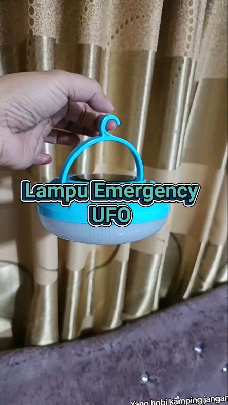 Lampu Emergency UFO #lampuemergency #lampuemergencyufo #lampucamping #SpillBawaBerkah #SpillRacunShopee #ShopeeCOD