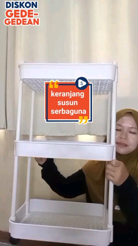 keranjang susun serbaguna #TermurahDiShopee #RacunShopeeCheck #GratisOngkirRP0 #ShopeeCOD