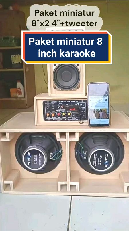 Paket sound miniatur 8 in siap karaoke #soundminiatur #shopeevideofeed2025 #soundminiaturjatim #miniatursound #SpillShopeeVideo #spillracunshoppee