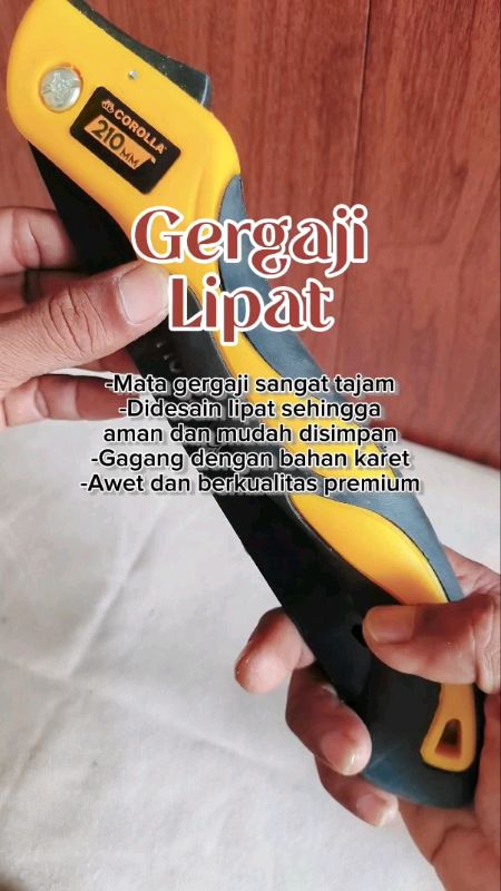 Gergaji lipat #ShopeeRamadanLook #GakNyeselBelilni #GratisOngkirRP0 #DemamShopeeCOD #SpillBawaBerkah #ShopeeReview