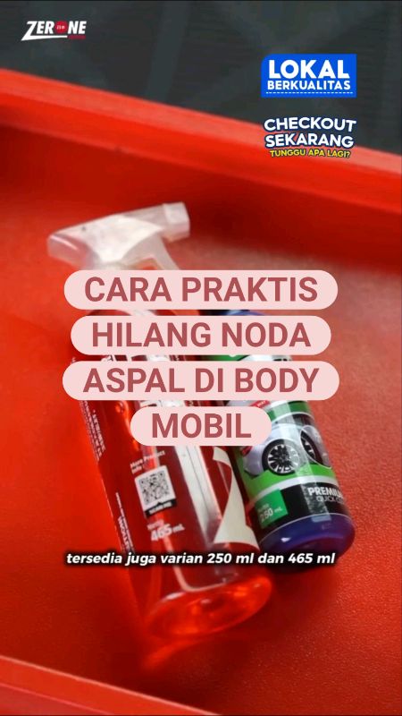 Checkout sekarang! #penghilangnodaaspal #pembersihnodaaspal #tarremover #bugremover #pembersihstiker #pembersihbekasstiker #RacunShopee #ShopeeLook