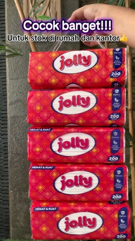 Buruan Cekout kak sebelum stok kehabisan, ada promo lo🥰 #tisujolly #tisujolly200sheet #tisujollymurah #tisu #tisumurah #tisumurahbanget #RacunShopee