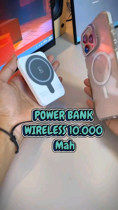 REKOMENDASI POWER BANK WIRELESS BAGUS#powerbank #powerbank10000mah #DiskonRacunShopee #ShopeeCOD #RacunShopee #CODinApa #PromoNonStop