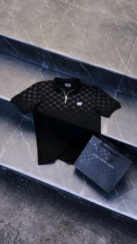 DREAM STORY Polo Shirt Domino | Celana Panjang Jeans Slimfit#dreamstory #poloshirt #celanajeansslimfit #ShopeeLook #ShopeeFashionHaul #buruancheckout