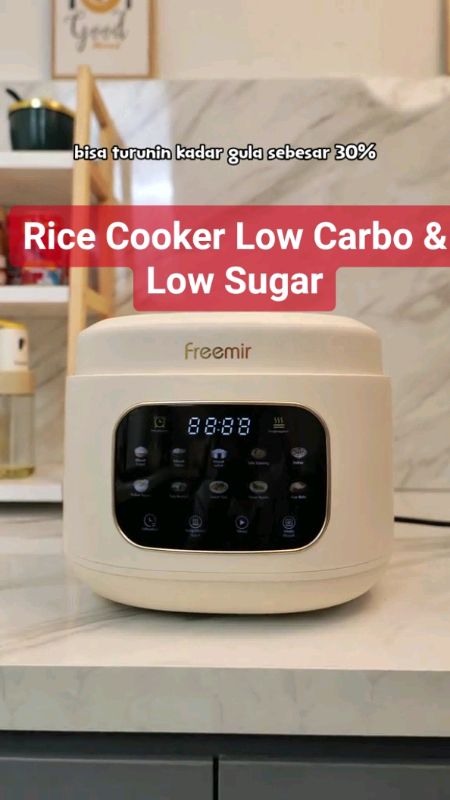 #ricecookerlowcarbo #ricecookerlowsugar #ricecookerserbaguna #ricecookersehat #ricecookertouchscreen #DiskonShopeeVideo
