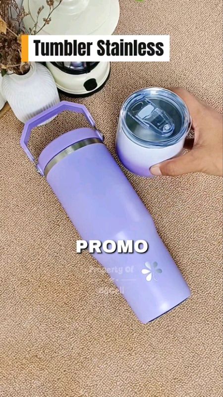 BELI 1 GRATIS 1 Paket Botol Minum Tumbler Stainless.#tumbler #tumbleraestethic #botolminum #RacunShopee #SpillRacunShopee #SpillBawaBerkah#shopeevideo