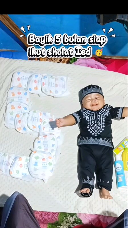 bayik 5 buat siap ikut sholat Ied 2026😍 #TermurahDiShopee #bayigemas #bayilucu #ViralDiShopeeVideo