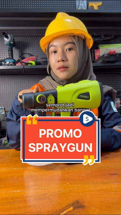 #spraygun #spraygunelectric #sprayguncatsemprot #sprayguncatelektrik #sprayguncatmurah #PromoNonStop #DiskonRacunShopee #promoshopee #promoterkini