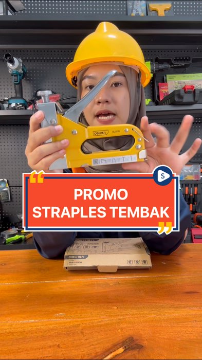 PROM STRAPLES TEMBAK #promomurah #promoshopee #straplestembak #straplesdeli #strapless #straplermurah #DiskonRacunShopee #Diskon50Persen
