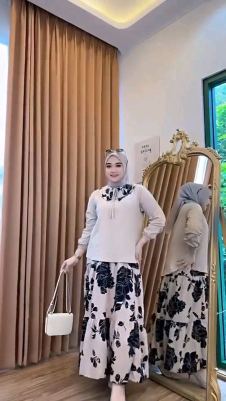 Prily Setrok Viral Setelan Rok Wanita bagus bauugeet bahan adem#murahlebay #RacunShopee #RacunShopeeCheck