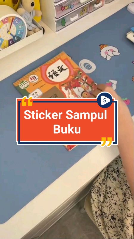 Sticker Sampul Buku #sampulbukustiker #sampulbukupvc #RacunShopee #SpillBawaBerkah