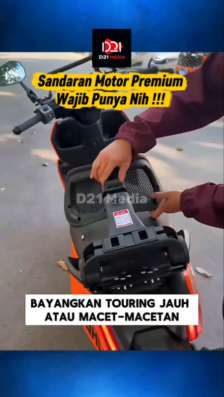 Sandaran Motor Premium!! #otomotif #sandaran #motor #jokmotor #sandaranmotor #murahbanget