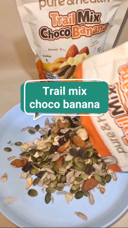 #trailmixchocobabana  #cemilansehat #cemilanenak #pureandhealth