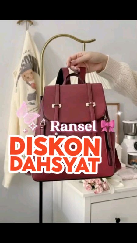 tas ransel #tasransel #tas #taswanita #tasranselwanita #tasranselmurah #palinglarisdishopevideo #palingmurahdishopee #RacunShopee #fypp #viraltiktok