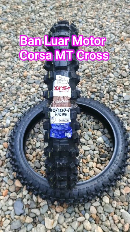 Ban Luar Motor Corsa MT Cross #ban #banmotor #banluarmotor #banluarmotorbebek #bancorsamtcross #bancorsacrosss #banluarmotorbebek #banluarmotortrail
