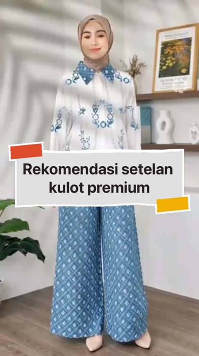 Setelan wanita kulot bahan rayon premium, busui friendly #RacunShopeeCheck #OOTDFashionShopee #ViralDiShopeeVideo #GratisOngkirRP0