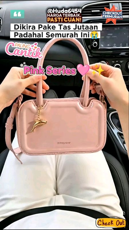 Pink Series By Manyrare🩷#taswanita#tasselempang#tasbahu#slingbag#tasselempangwanita#fashion#ShopeeFashionHaul#RacunShopee#GratisOngkirRP0#viral#fyp
