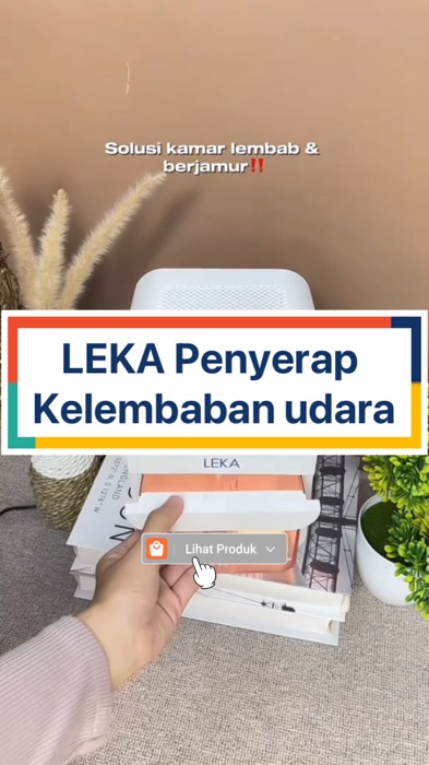 LEKA Penyerap Kelembaban udara#penyerapkelembapanudara #ViralDiShopeeVideo #fyp#RacunShopee #ShopeeVideo#fypシ #ShopeeLook#viral#ShopeeCOD#RacunShopee