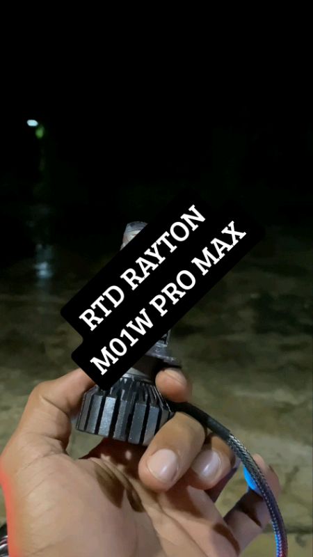 RTD Rayton M01W PRO MAX, Lampu H4 dari RTD. #rtdrayton #rtdraytonh4 #rtdraytonm01wpromax #RacunShopee #RacunShopeeCheck