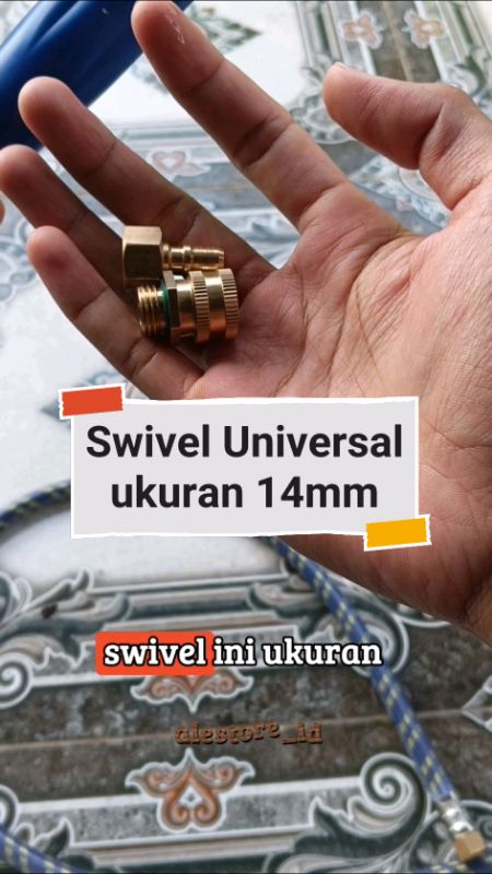 COCOK UNTUK MESIN SPRAYER & ANGIN KOMPRESOR #swivel #swivelantikusut #swivelsprayer #swivelkompresor #RacunShopee #ShopeeCOD #PromoNonStop #diskon