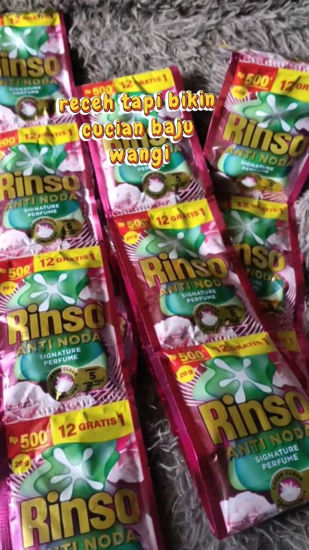 #rinsocairrenteng #rinsocairmurah #shopeevideo #rinsosachet