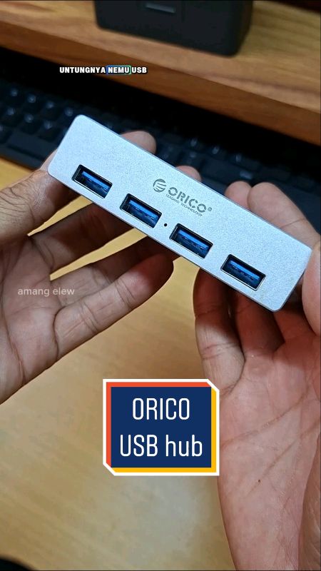 usb hub orico #usb #usbhub #usbhub4port #usbhuborico #oricousbhub #usbhubkomputer #orico #oricoindonesia