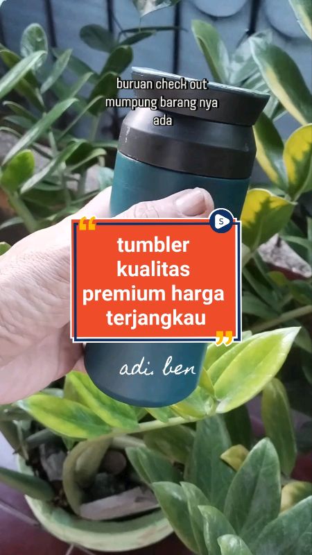 Tumbler travel #tumblerviral #GratisOngkirRP0 #SpillBawaBerkah #ShopeeVideoCreator #PromoNonStop