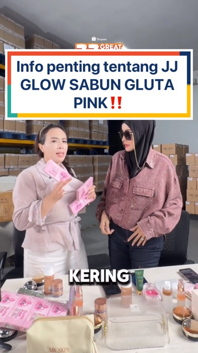 #jjglow #jglowsabunglutapink #jjglowglutapink #jjglowgluta #sabunpink #sabunpencerah #sabunkulitwajahdanbadan #sabun2in1 #sabunviral #rahasiaglowingku