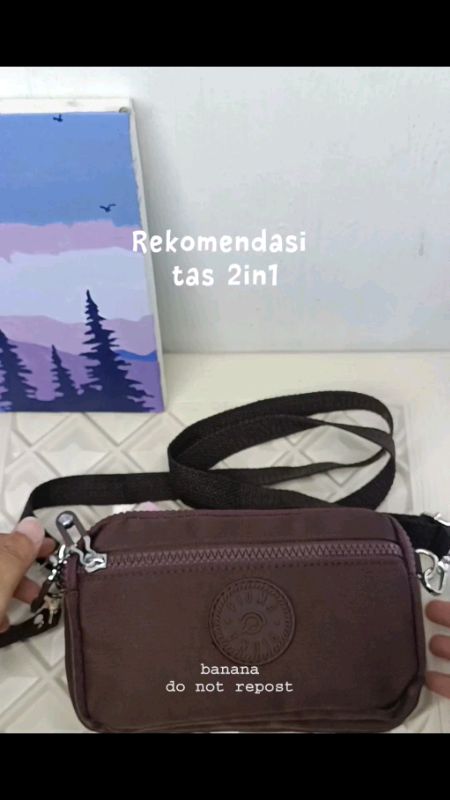 tas 2in 1 dijadiin dompet bisa atau tas selempang juga bisa #pioma #taspioma #ViralDiShopeeVideo #ShopeeCOD #RacunShopee #RacunShopeeCheck #ShopeeLook