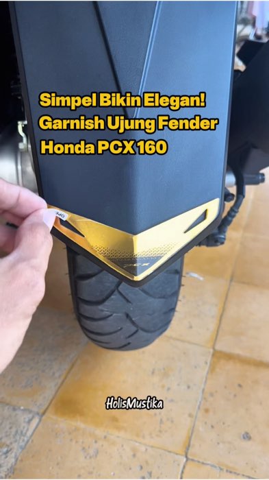 Upgrade Murah, Efeknya Mewah Banget! #garnishmotor #fenderpcx #pcx160 #aksesorismotor #modifikasimotor #variasimotor #shopeevideo #RacunShopee #cod