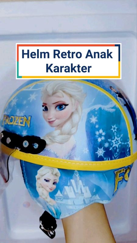 Lindungi si kecil dengan helm lucu ini, yuk checkout sekarang! #helmanak #helmanakretro #helmanakmurah