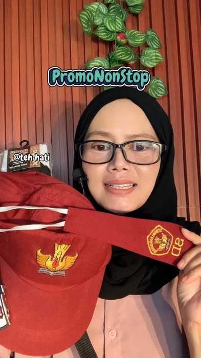 Promo topi dasi sabuk kaos kaki sekolah#ShopeeCOD #DiskonRacunShopee #Diskon50Persen #GratisOngkirRP0 #atributsekolah