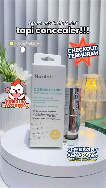@nurilab.store #concealer #2in1 #RacunShopee #SpillRacunShopee #ViralDiShopeeVideo #SpillBawaBerkah #shopeevideo #DiskonRacunShopee #fyp #fypシ #viral