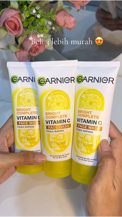 #garnierfacewash #GarnierBrightComplete #GarnierBrightCompleteVitaminC