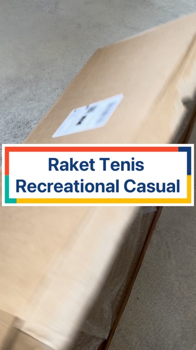 Raket Tenis Recreational Casual#RacunShopee#GratisOngkirRP0#ViralDiShopeeVideo#shopeevideo#fyp#viral#ShopeeLook#ShopeeCOD#RacunShopee#shopeevideo