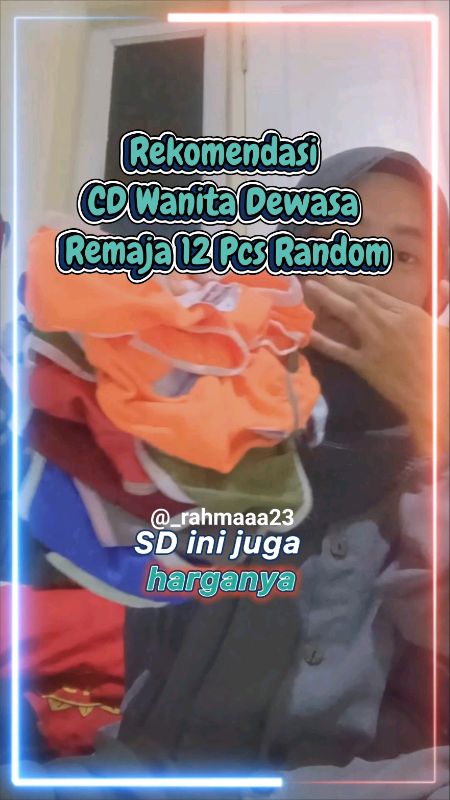 CD WANITA REMAJA DEWASA💗 #_rahmaaa23 #cd  #celanadalamwanita #celanadalam  #RacunShopee #PromoNonStop #DiskonRacunShopee #ViralDiShopeeVideo #cekout