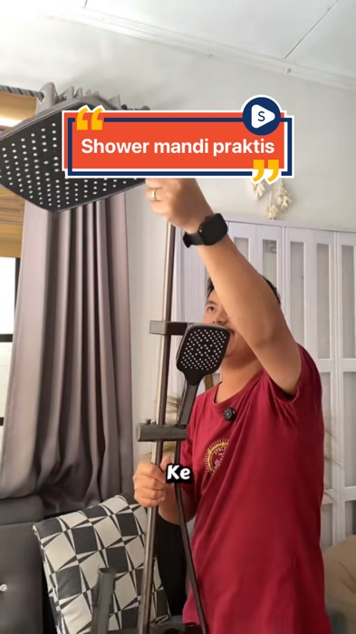 Shower kamar mandi ala hotel #showermandi #RacunShopee #PromoNonStop #ViralDiShopeeVideo #SpillRacunShopee #promoshopee