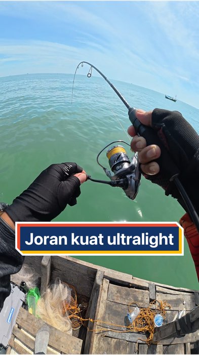 Joran kuat ultralight carbon solid ring fuji #jorankuat #joranultralight #jorancasting #joranmurah #joranspining #seaandkingsmythic #casting