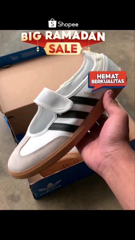 Chekout sekarang 🔥🔥🔥 Sepatu Samba Jane Slip #shopeevideo #ShopeeLook #ShopeeFashionHaul  #ShopeeBeautyHaul