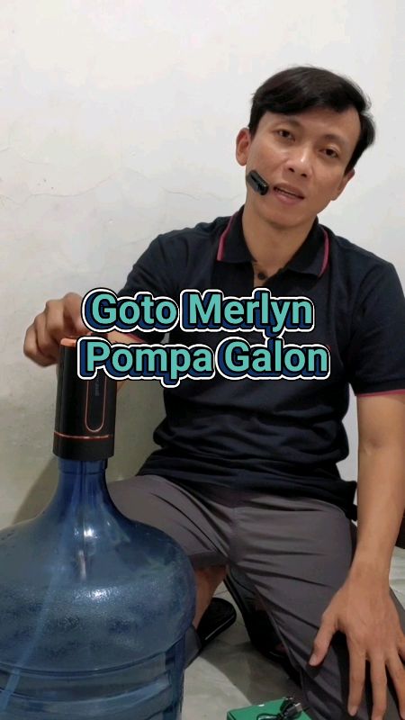 Pompa galon GOTO Merlyn mewah harga PROMO🔥#pompagalonelektrik #pompagalon #gotopompagalonelektrik #gotoliving #shopeevideo #GratisOngkirRP0#goto