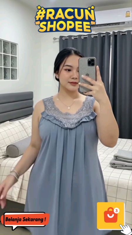 Baju Tidur Wanita Dress Lingerie Sexy Bahan Adem dan Nyaman #dresstidurcantik #dresswanita #lingeriesexy #lingeriecantik #bajutidursexy