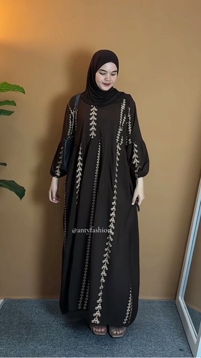 Dress adem buat sehari” Ld 120cm #dressrayon #dresskekinian #dress #gamis