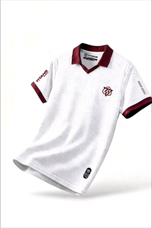 Menggunakan bahan dry fit emboss tekstur 3D (tridi) motif timbulnya bikin look lebih eksklusif #bajuolahraga #kaosolahraga #jerseyolahraga #kaossport