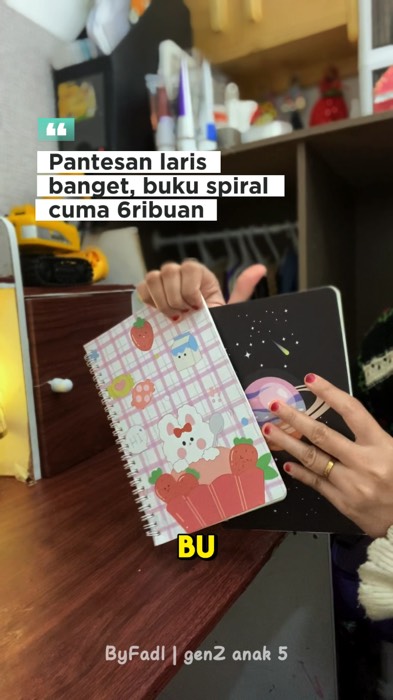 #bukuspiral #bukutulis #aimilo