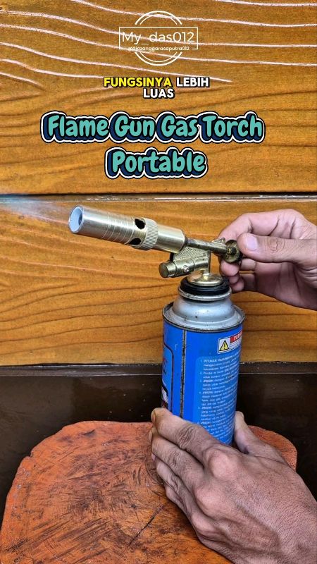 Cara Melepas Baut Kenalpot Macet Pakai Flame Gun Gas Torch Portable 🔥 #RacunShopee #flamegun #gastorch #blowtorch #kepalagastorch #alatlas #bengkel