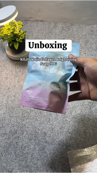 KOJIS Kojic Collagen Brightening Soap 90G #GratisOngkirRP0 #RacunShope #kojiskojic