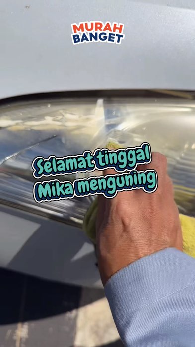 Headlamp polish pembersih mika lampu menguning #headlamppolish #pembersihmikalampumobil #mikamenguning #RacunShopee #murahbanget