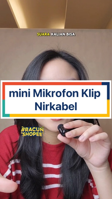 mini Mikrofon Klip Nirkabel#RacunShopee#GratisOngkirRP0#ViralDiShopeeVideo#shopeevideo#fyp#viral#ShopeeLook#ShopeeCOD#RacunShopee#shopeevideo